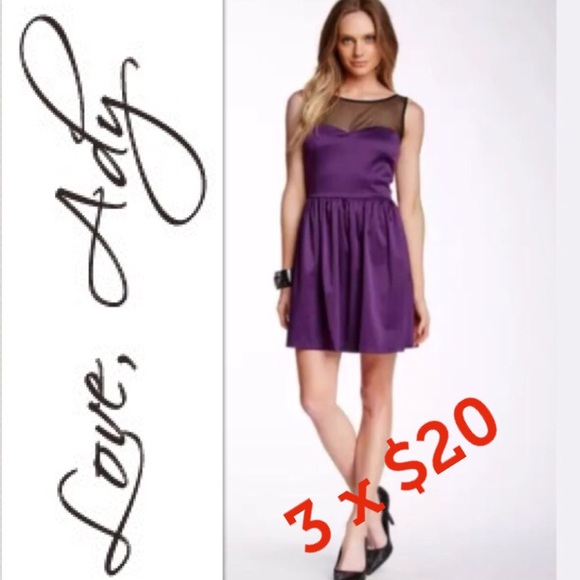Royal Purple Dresses for Juniors